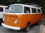 VW T2 Bay Window Bus in original L20B - Brilliant Orange